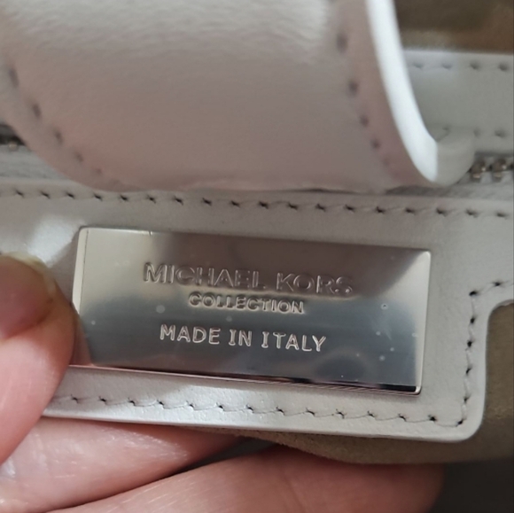 NWT Michael Kors Collection Woman's Crossbody Bag Mini Leather Hobo - Picture 6 of 13